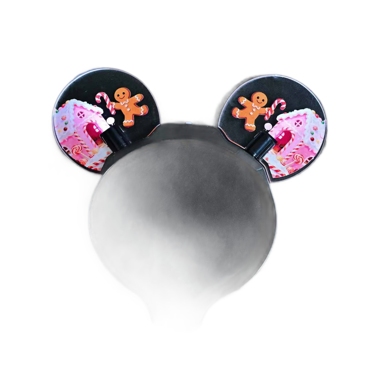 Carnival party Glowing disco ball headband 4LED lights Disco ball colorful headband party props Item Picture