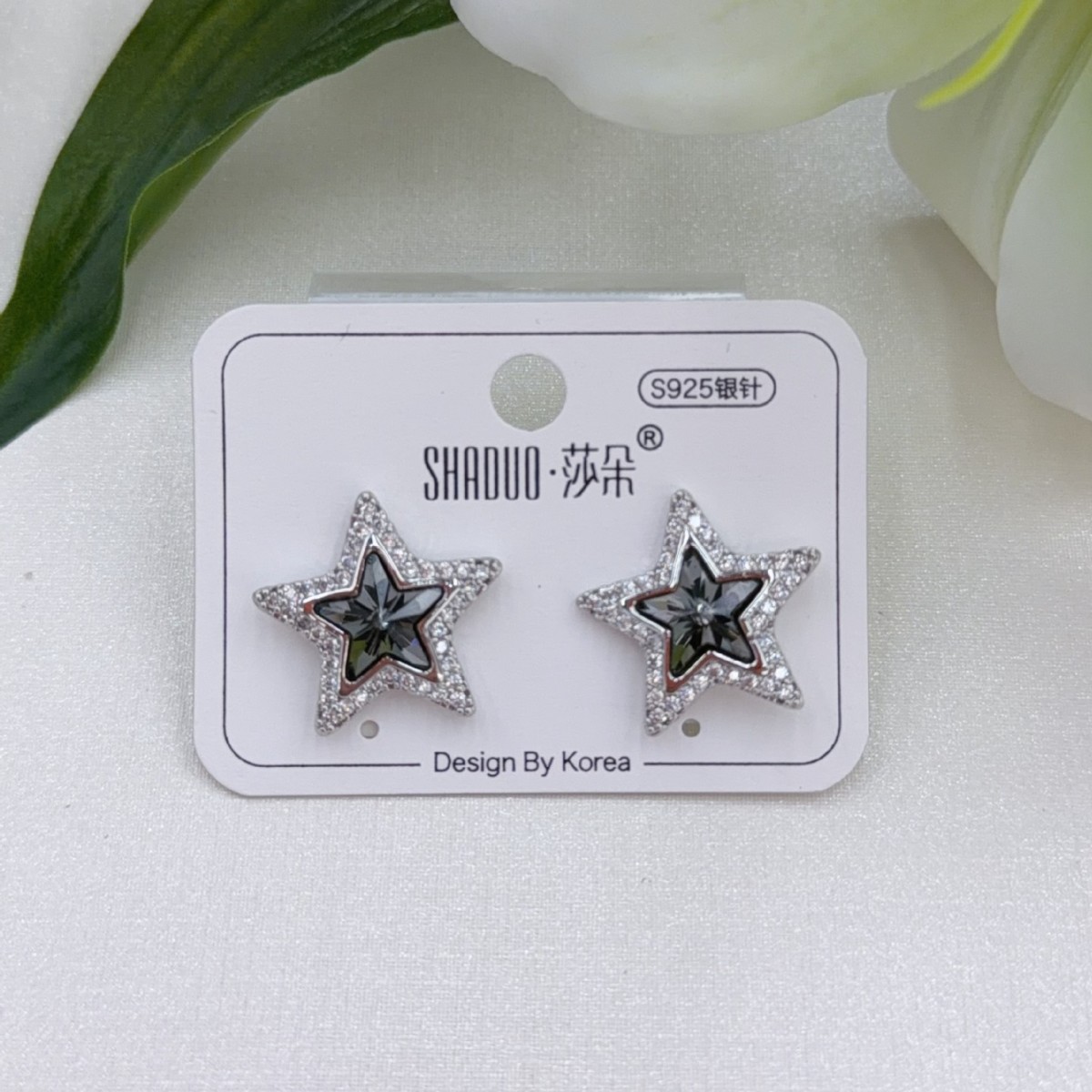 饰品/耳饰/耳环/珍珠耳环/大圈耳环925产品图