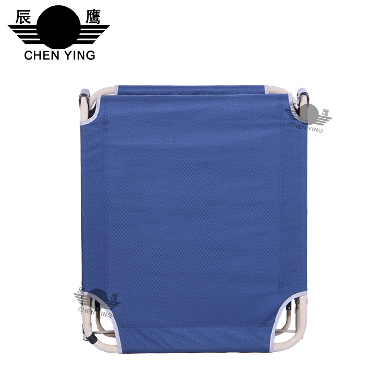 厂家销售加固折叠床便携单人午休办公室简易午睡床陪护成人行军床白底实物图