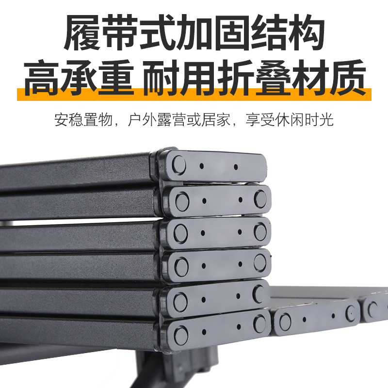 Lightweight folding table for stall, round outdoor dining table, small square table, conference table Item Picture
