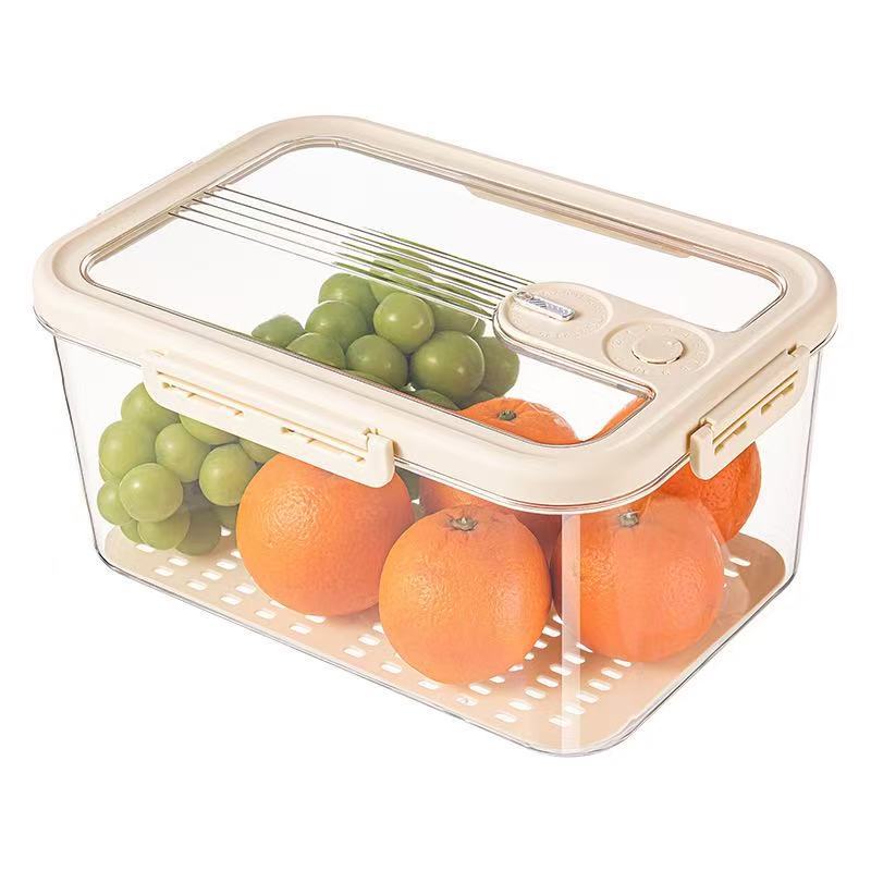 鸡蛋塑料盒/鸡蛋储存盒/备菜/整理箱收纳盒/正方形收纳盒白底实物图