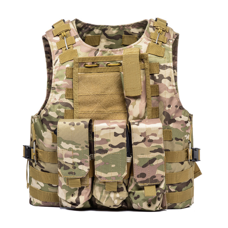 Tactical vest, multi-functional lightweight vest, quick-release amphibious lightweight CS outdoor Application Scenario