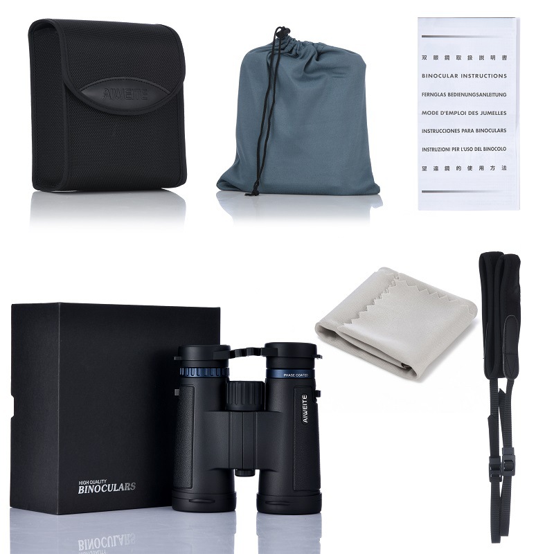 AIWEITE10X42ED lens high-magnification high-definition peak and bird watching nitrogen-filled waterproof professional telescope Specification image