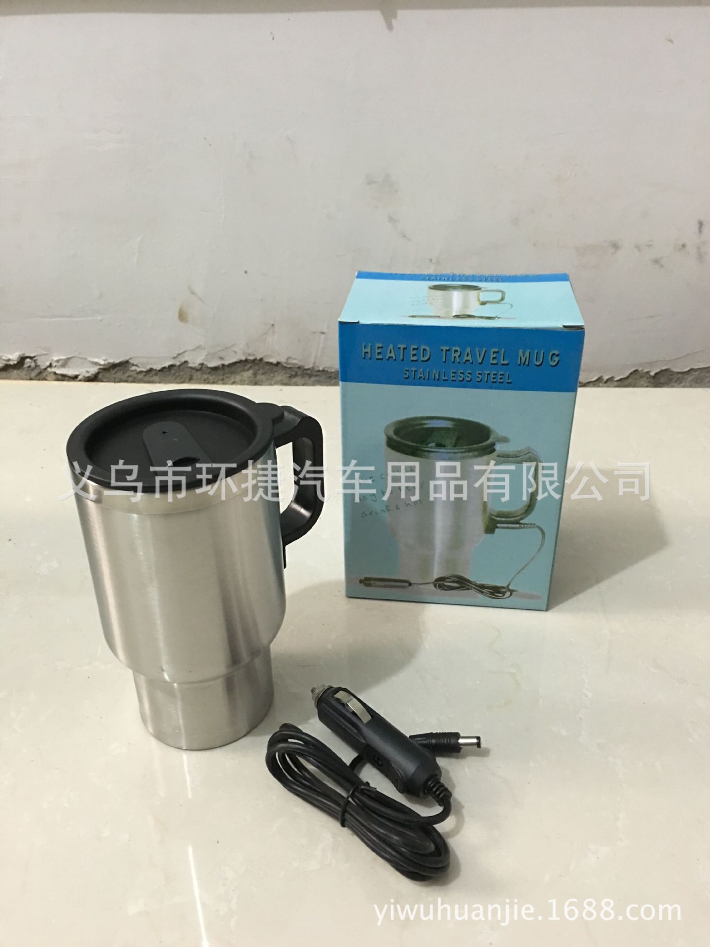 保温杯/钛杯/学生保温杯/喝水保温杯/史丹利汽车杯白底实物图