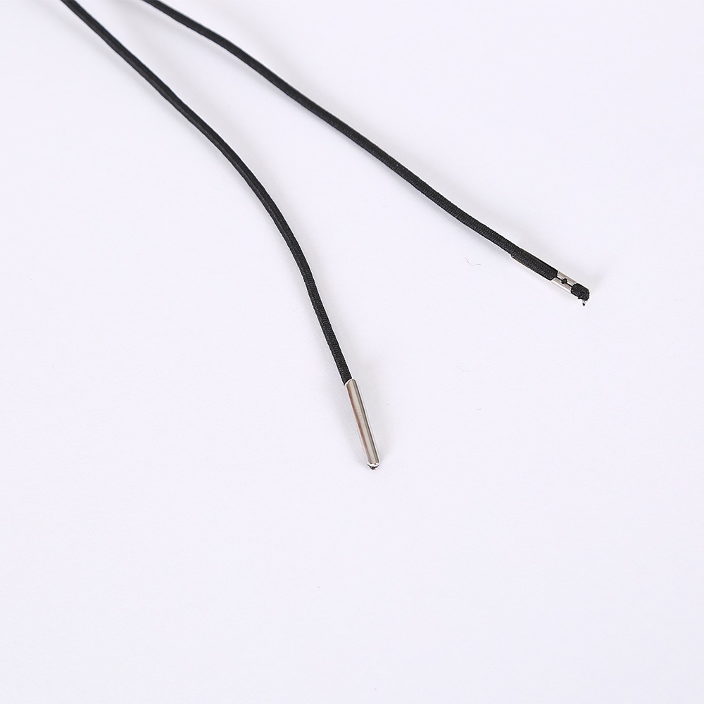 Black and white windproof rope, elastic straw hat, fisherman hat windproof rope, suitable for all kinds of hats, anti-drop magic tool, sun hat accessory details Picture