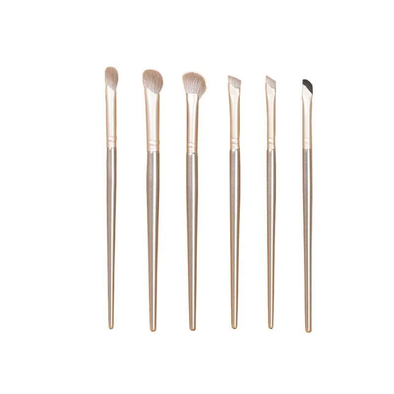 New Cangzhou makeup brush, scythe nose shadow brush, semi-fan-shaped slanted scythe eyeliner brush, blade brush, eyelid reclining brush Item Picture
