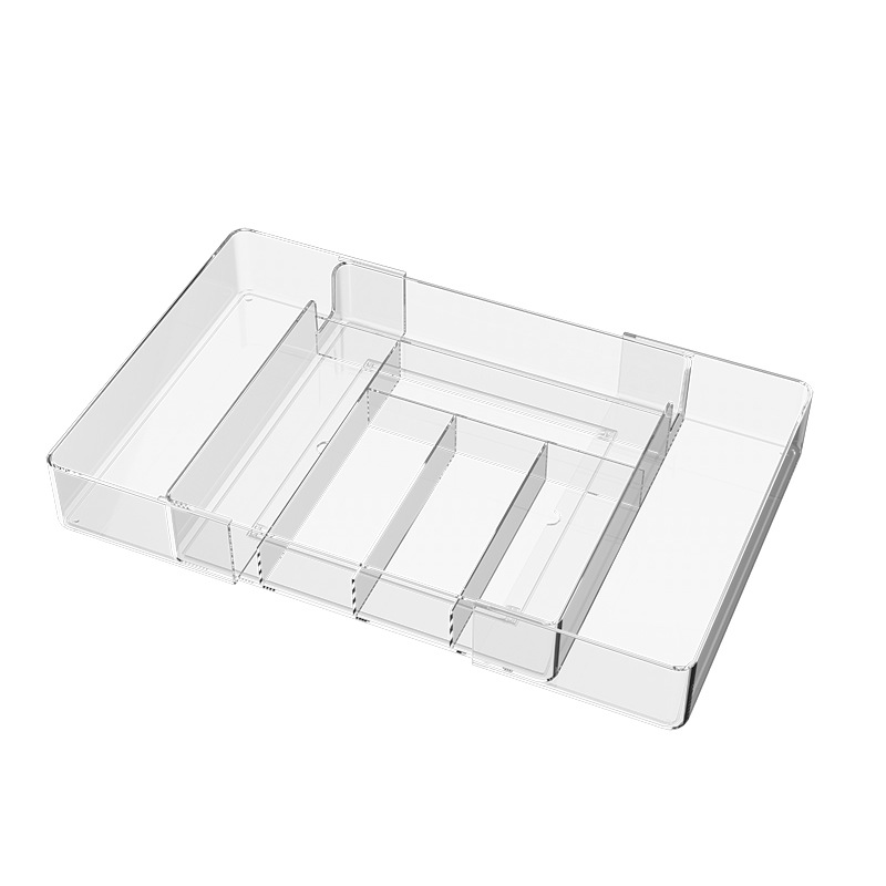 收纳盒/收纳/收纳用品/化妆品收纳盒/桌面收纳盒白底实物图