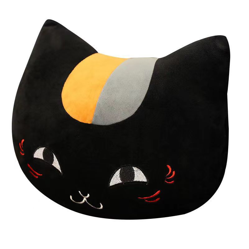 The three-in-one cat teacher warms hands, holds the pillow, takes a nap in the office, leans on Natsume's friend's book, and the cat doll is so cute Item Picture