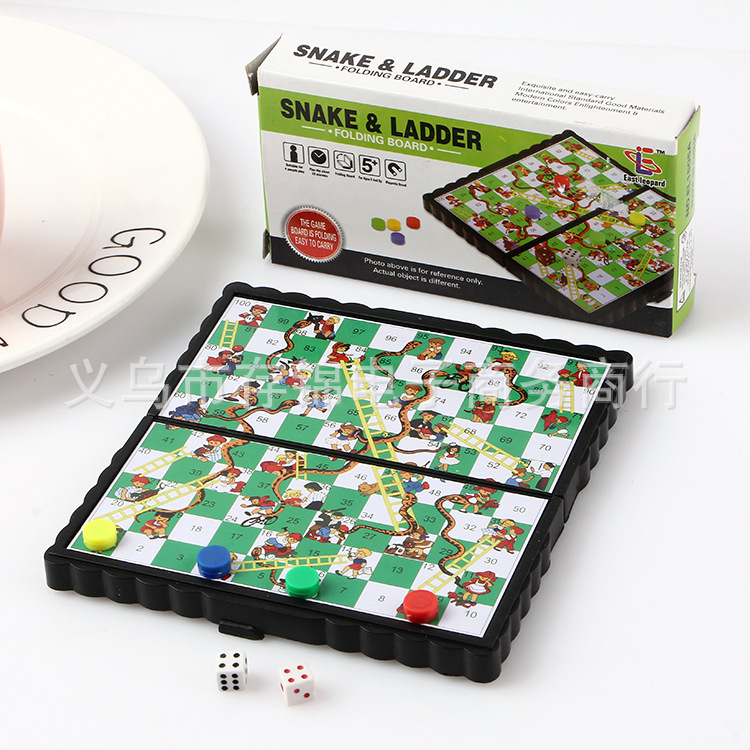 儿童玩具游戏棋 蛇棋蛇梯棋速卖通赠品货源 互动亲子娱乐教育