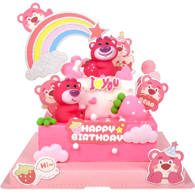 DIY材料包手工DIY奶油蛋糕奶油胶diy儿童手工制作材料包女孩玩具白底实物图