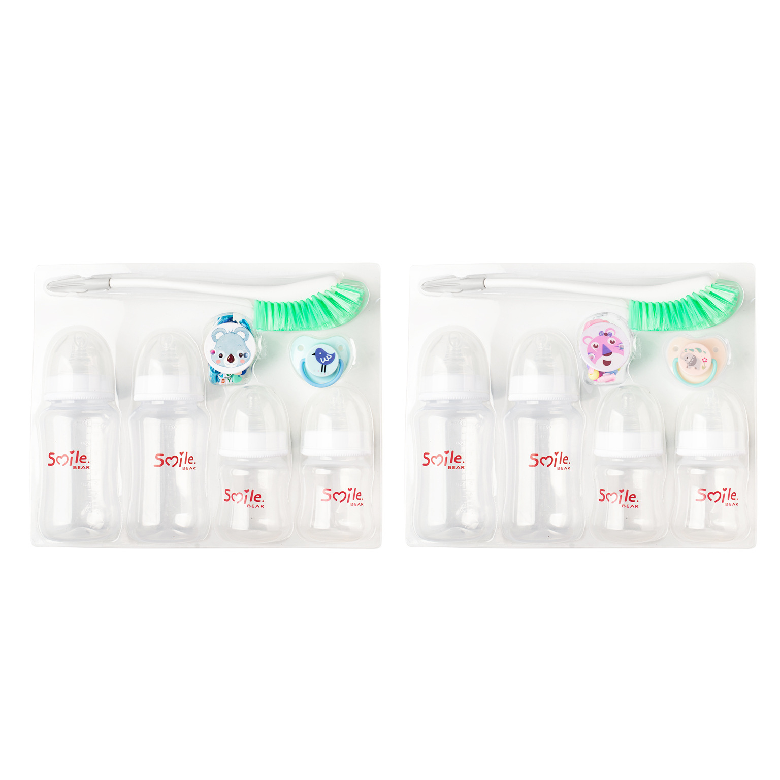Smile Bear Baby Bottle Gift Box Set Newborn Gift Supplies Combination Item Picture