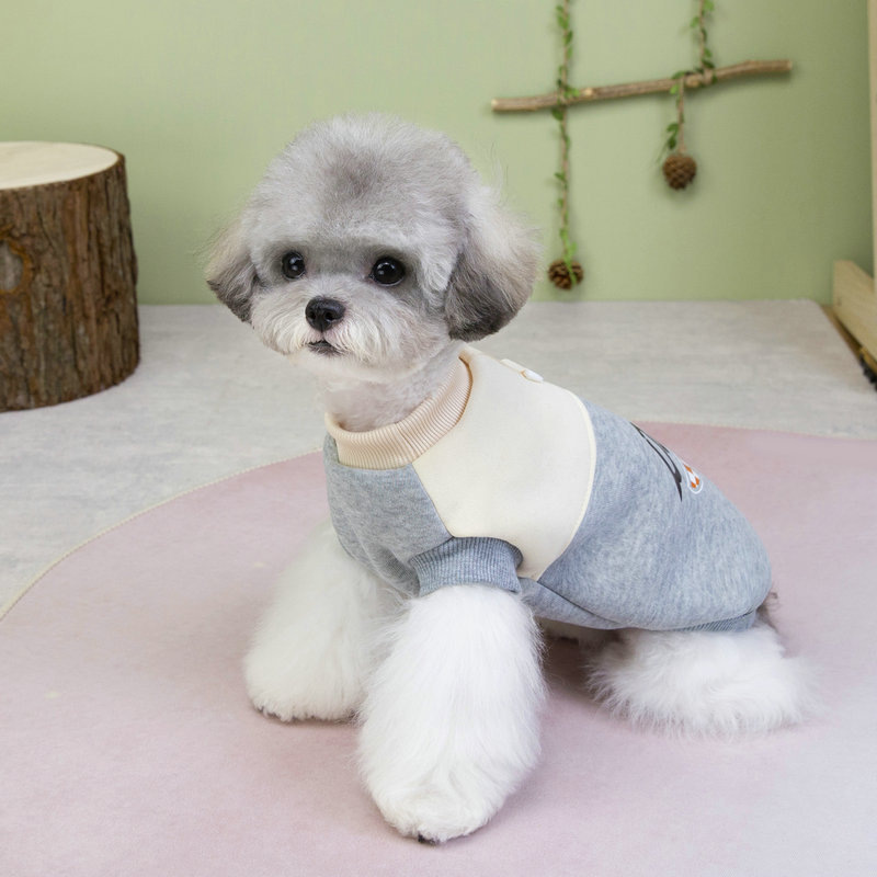 Pet clothing, dog hoodies, pet pressure, Amazon dog supplies, Teddy 25 football, large dog details Picture