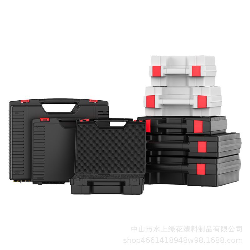 Water Green Flower 1 Series Portable industrial-grade PP material hardware tool protection parts storage box Item Picture