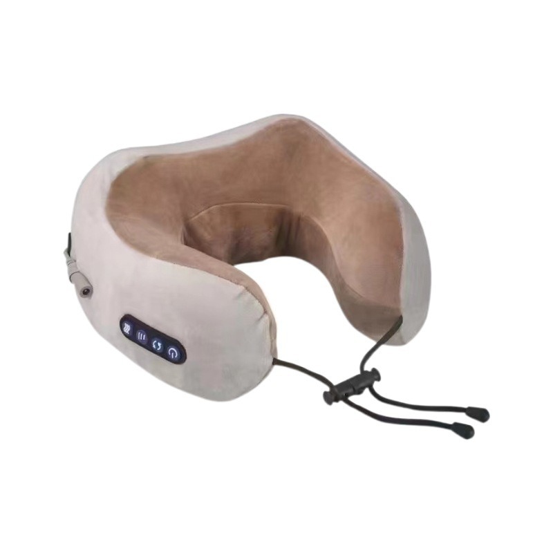 颈枕情侣卡通/u型枕/护颈枕简约/旅行颈枕/u型枕学生卡通白底实物图