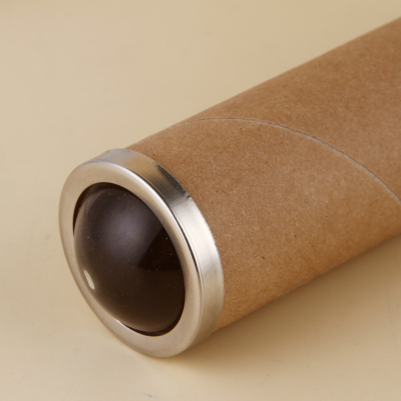 DIY kraft paper crystal ball kaleidoscope, science education and intelligence teaching AIDS, kindergarten children's handicraft gifts details Picture