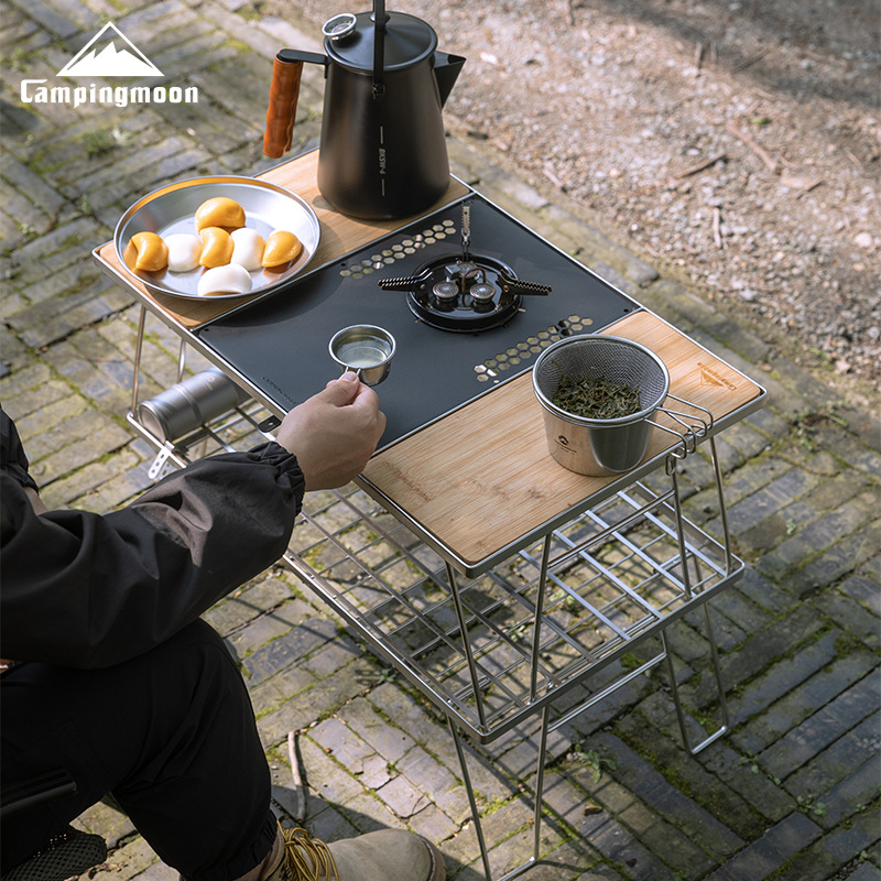 Koman Camping ITG Korean-style stove unit board, tea table middle board, picnic portable module combination multi-purpose unit board