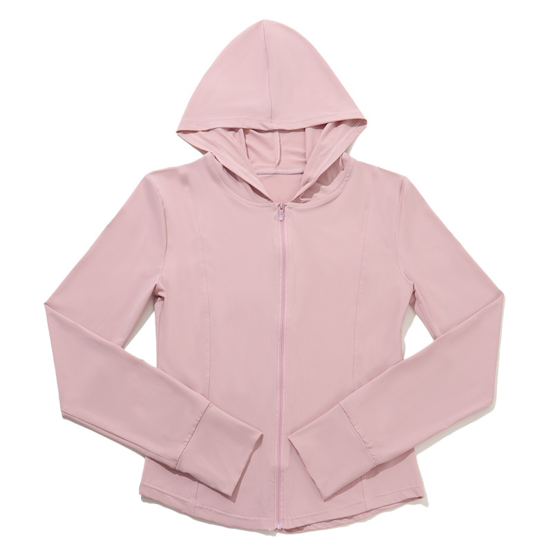 Summer new hooded thin sun-protective clothing, hiking, cycling, quick-drying outdoor fitness sun-protective clothing, ice-feel sun-protective jacket Item Picture