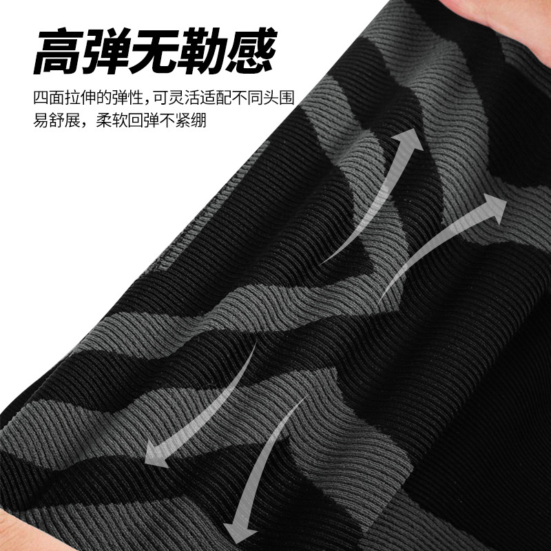 冰丝骑行面罩/冷感防晒面罩/防晒冰丝/面罩/夏季防嗮面罩产品图