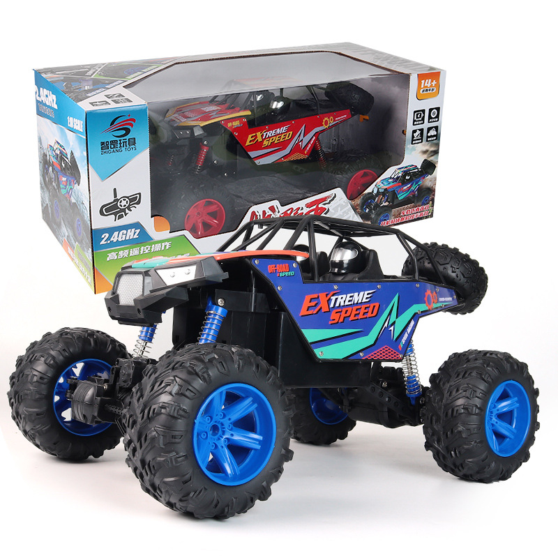 现货玩具车超大越野遥控攀爬车儿童玩具四轮驱动遥控车