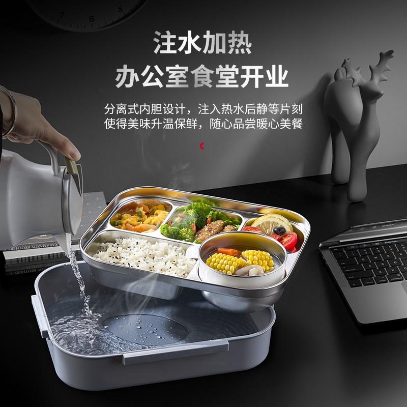 Food-grade oversized lunch box, microwave-safe 316 stainless steel lunch box for work, student insulated and sealed box Specification image