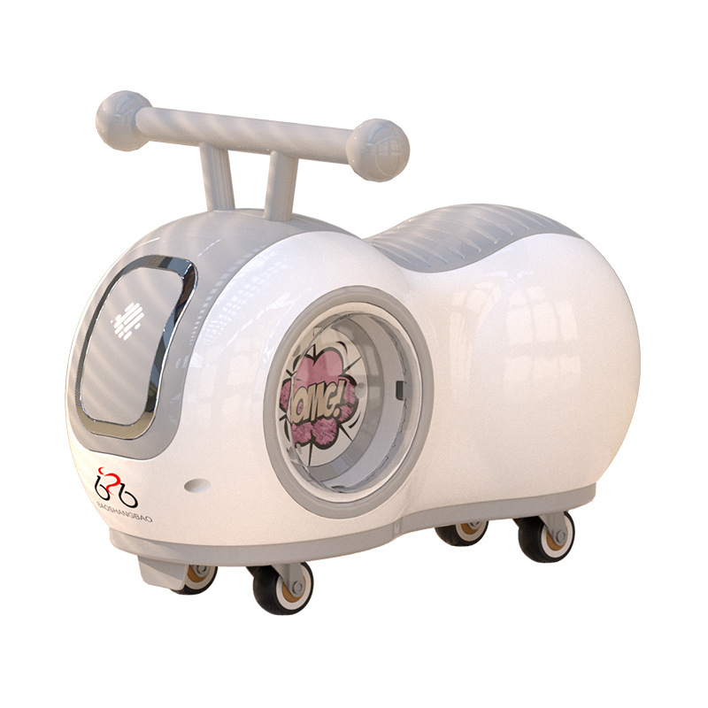 轮滑车/扭扭车/澄海玩具挖机车/手拖车/清洁白底实物图