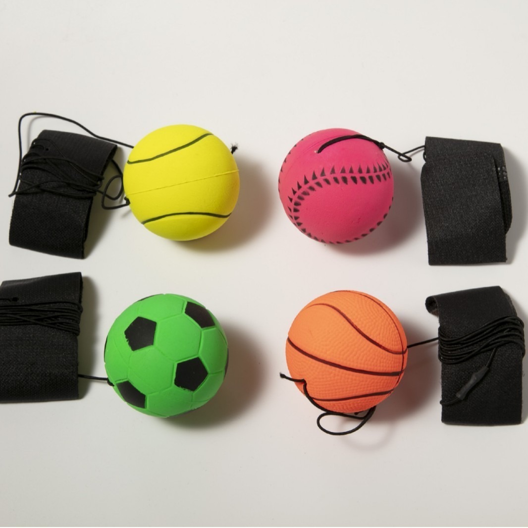 Douyin's best-selling wrist ball 6.3cmPU ball, high-elasticity fitness rope rubber foam PU pressure ball manufacturer wholesale Specification image