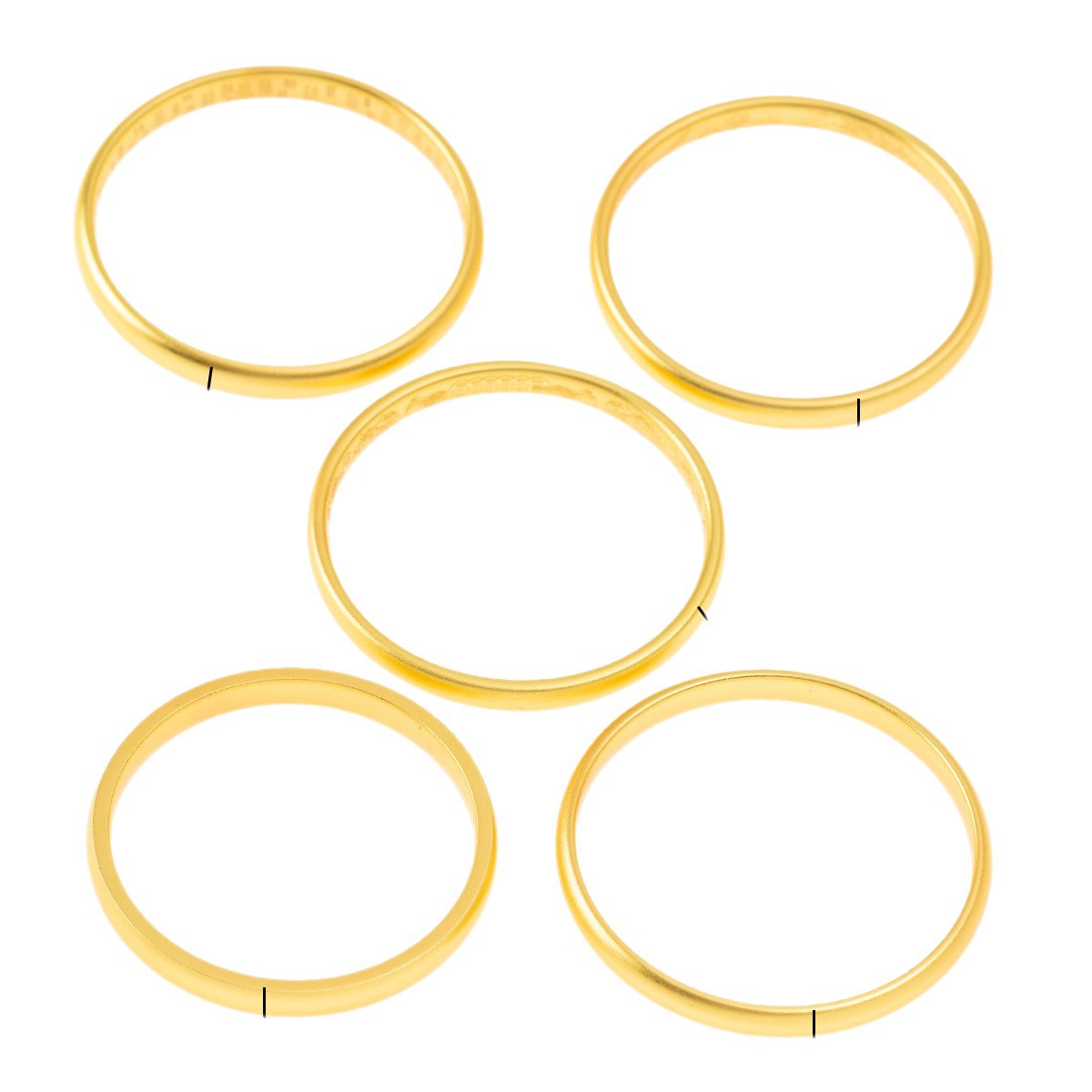 铜微镶手环/手镯/沙金/猫眼手镯/手镯配件白底实物图