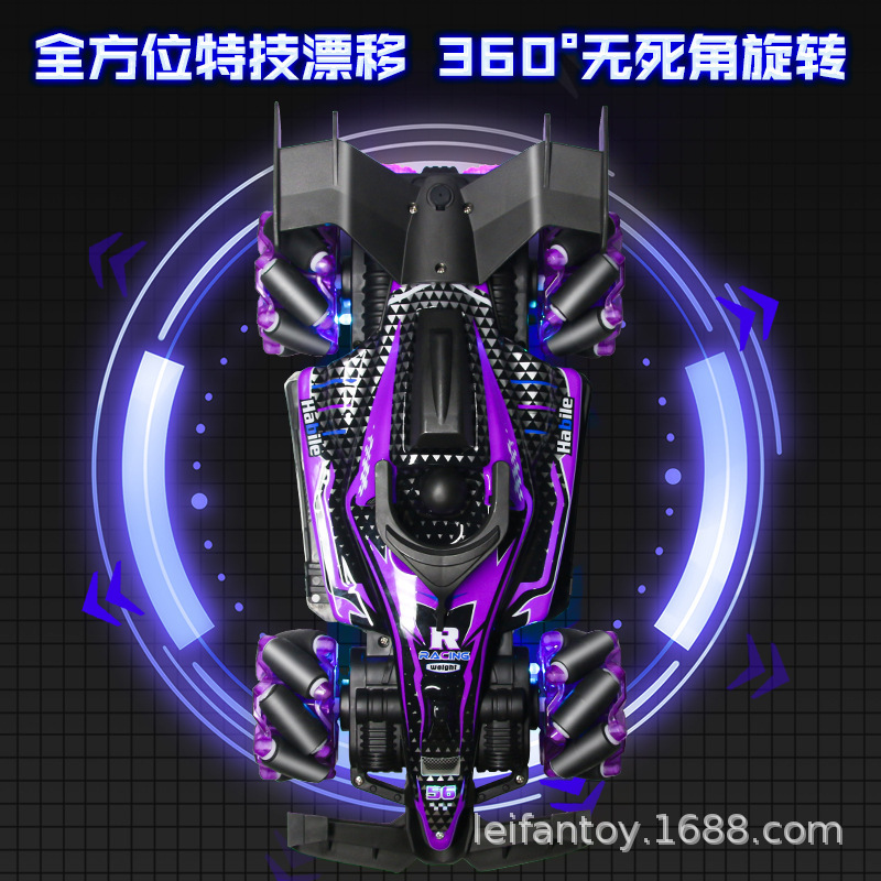 A new cross-border dual-remote control dual-spray lateral movement stunt vehicle Application Scenario