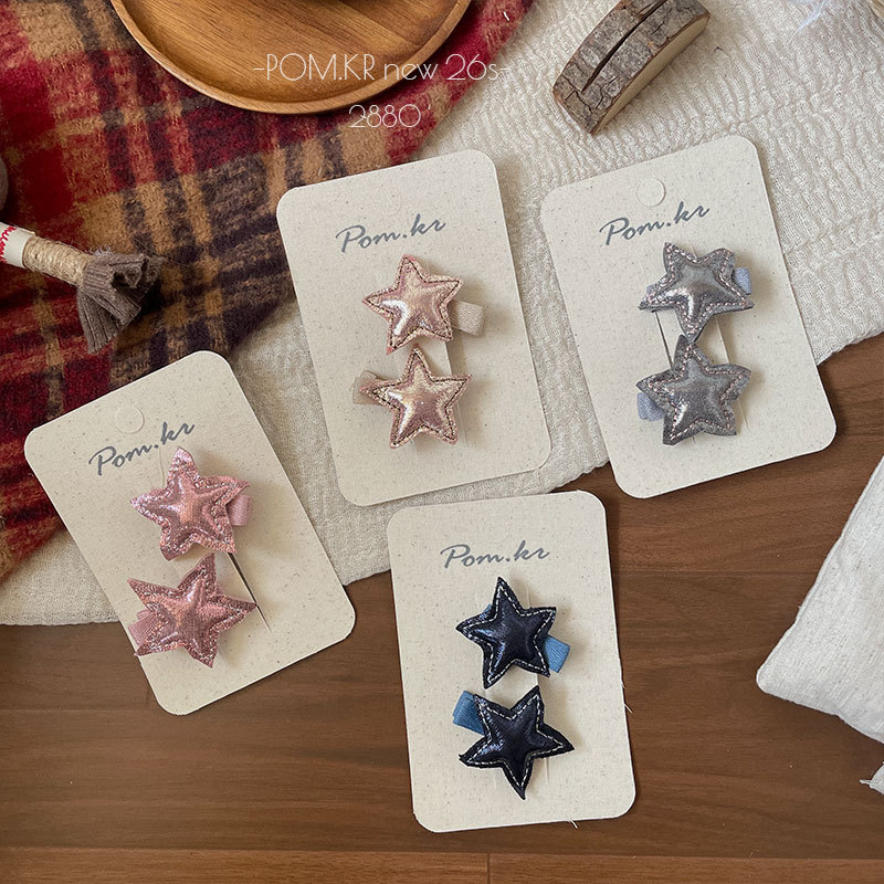 Star hair clips, women's moissanite accessories, straight clips, rubber bands, alloy clips, hair bands, wigs, hair accessories Application Scenario