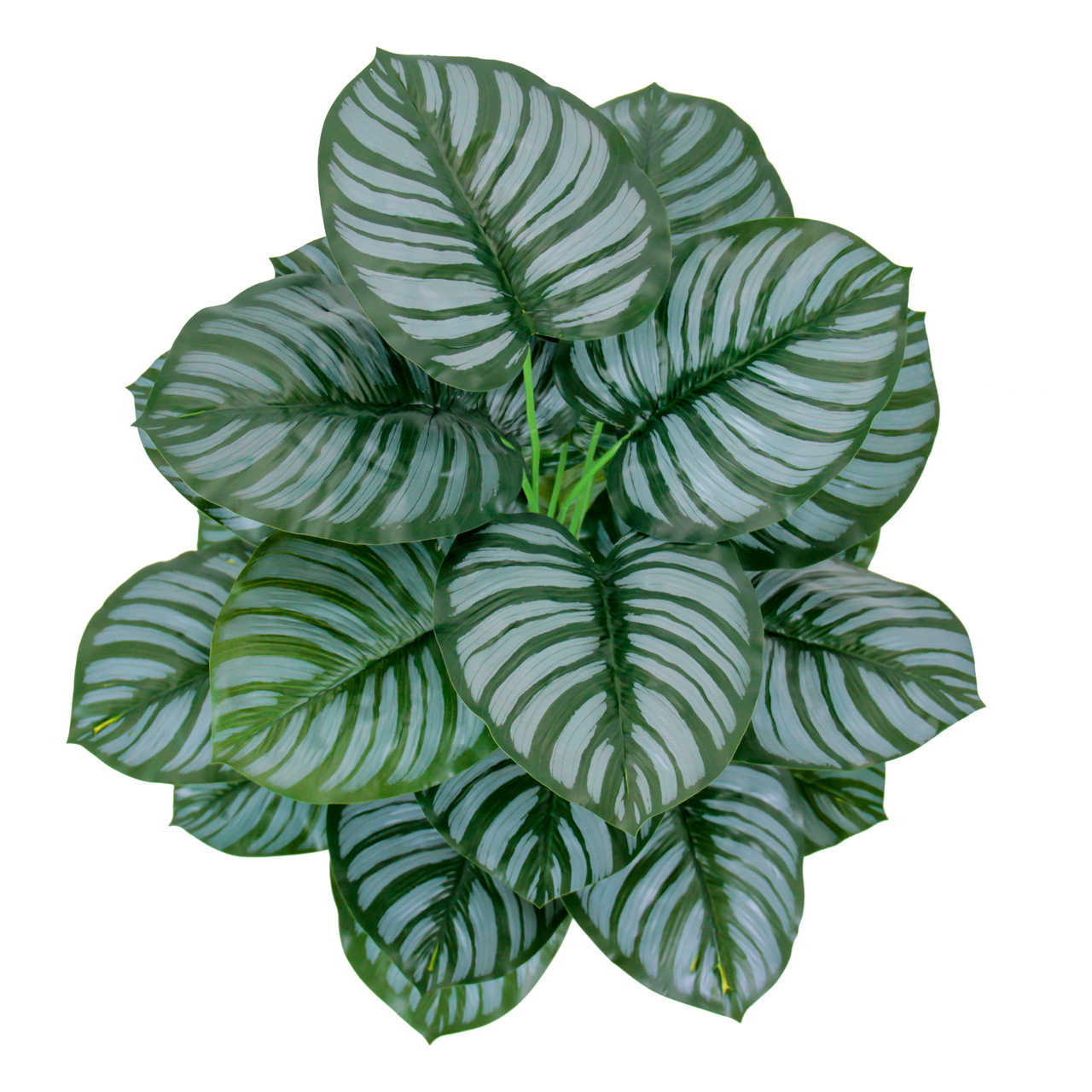 Wholesale of 24-head 80CM injection-molded bone-shot European-style interior decoration and landscaping artificial plants with artificial green plants Specification image