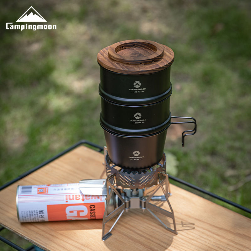 Portable camping stove sets, outdoor cookware, shower heads, camping POTS, outdoor tools, outdoor kitchenware