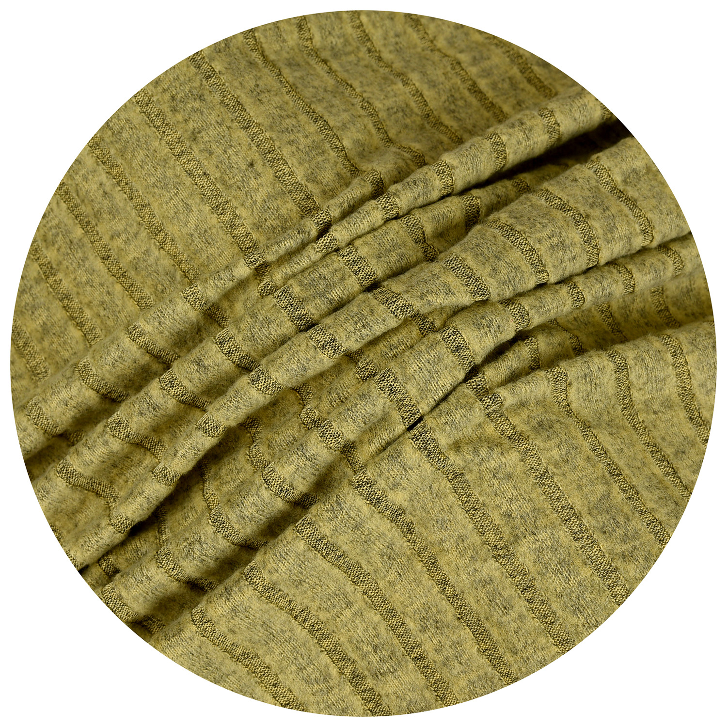 打底坑条涤棉布料女装时尚高弹针织面料仿羊绒12*4罗纹针织布秋冬白底实物图