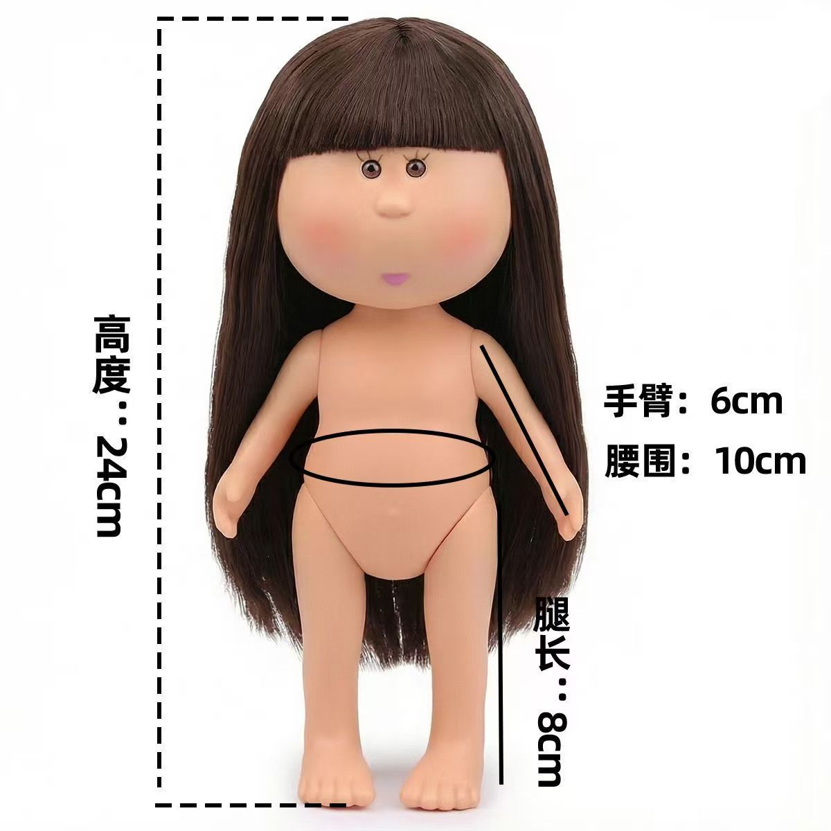 飞天娃娃/搪胶/芭比娃娃/重生娃娃/芭比娃娃玩具产品图