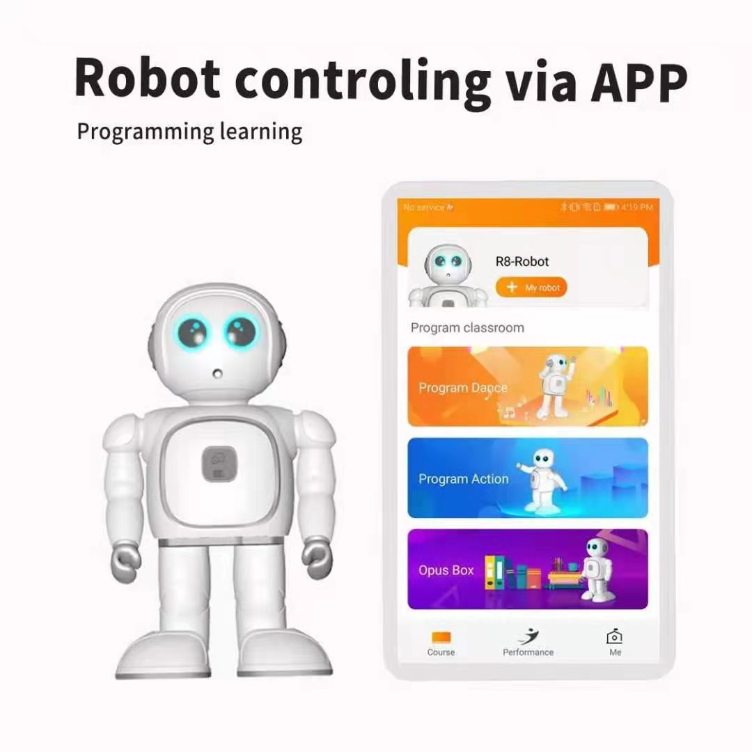 Climber R8 English Version Intelligent robot programming Dancing Children's Companion Toy interaction Specification image