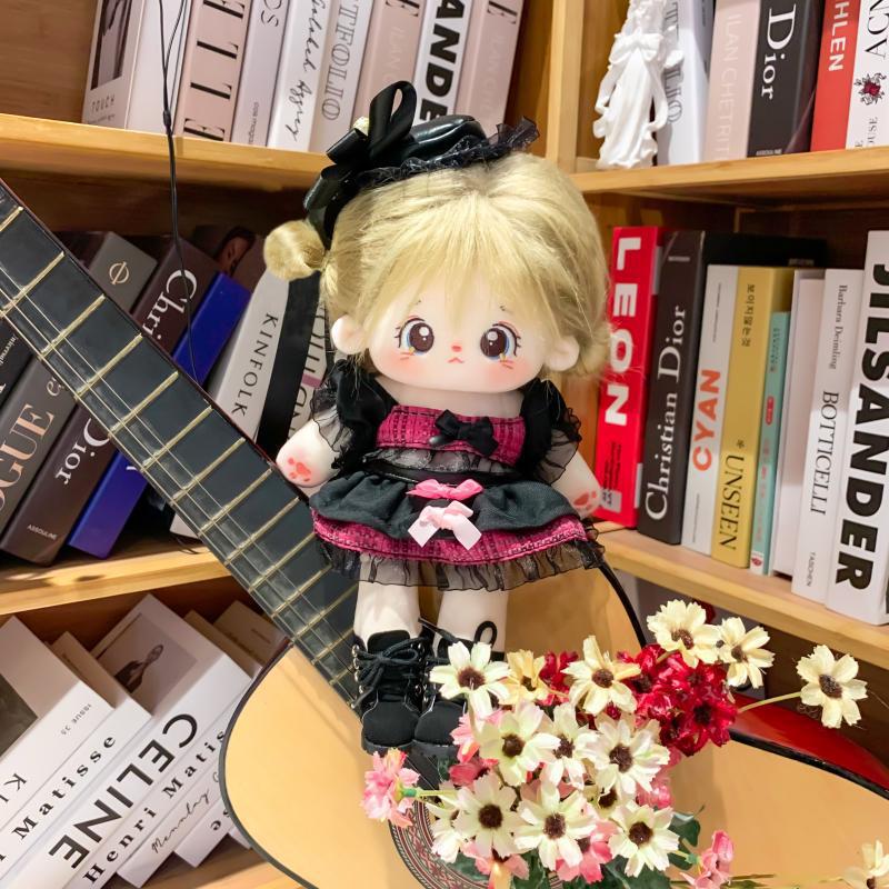 新款25CM长腿棉花娃娃系列礼盒兔女郎衣服可爱甜酷毛绒公仔礼物盒细节图