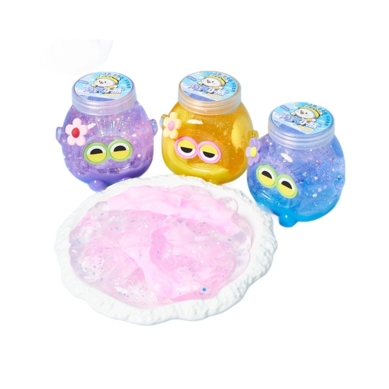 Antiadherente mano pegamento espumoso oso travieso no tóxico descompresor más grande jugar más grande cristal fábrica de barro al por mayor influyente explosivo modelo Item Picture