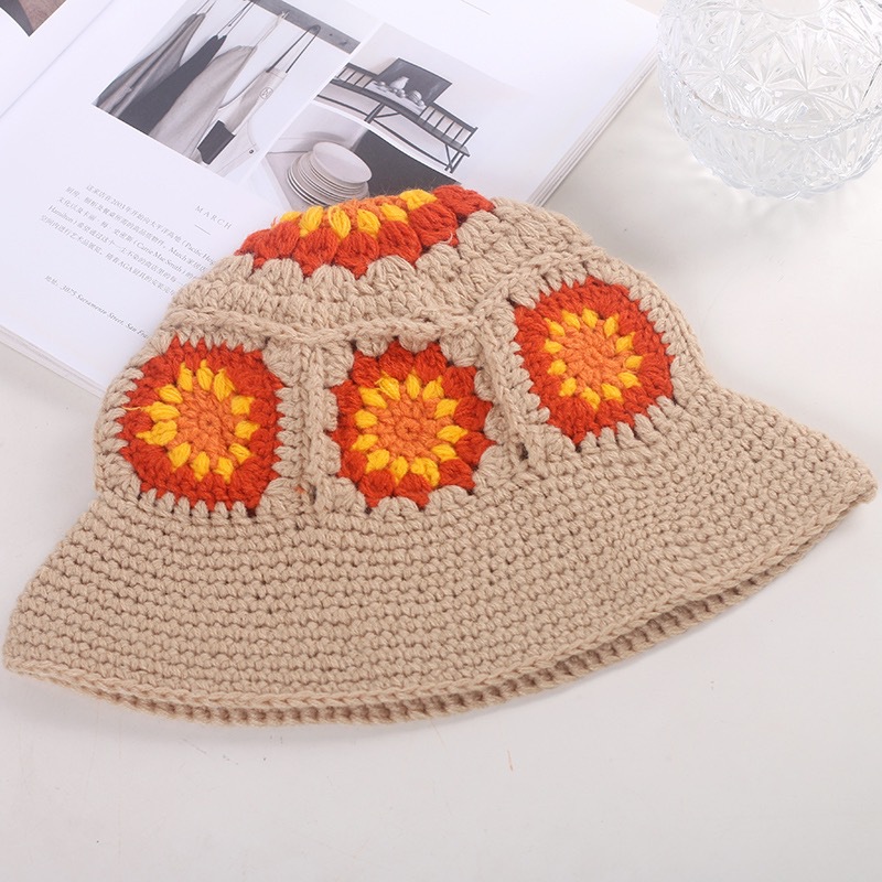 En stock casquillos de día casquillos niños otoño invierno cálido calado de punto casquillos pequeños influencers sombrero pescador