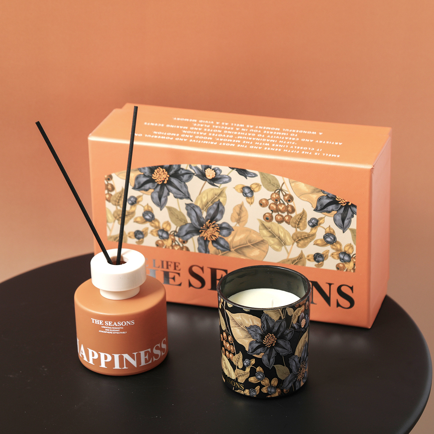 Flameless aromatherapy gift box, candle essential oil set, high-end hotel aromatherapy candles, aromatherapy gifts, wholesale gifts Application Scenario