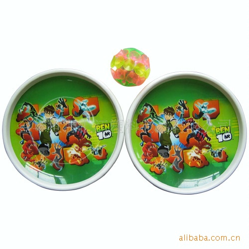 生产亲子儿童解压游戏运动玩具发光吸盘球PVC粘粘球手抛球粘靶球产品图