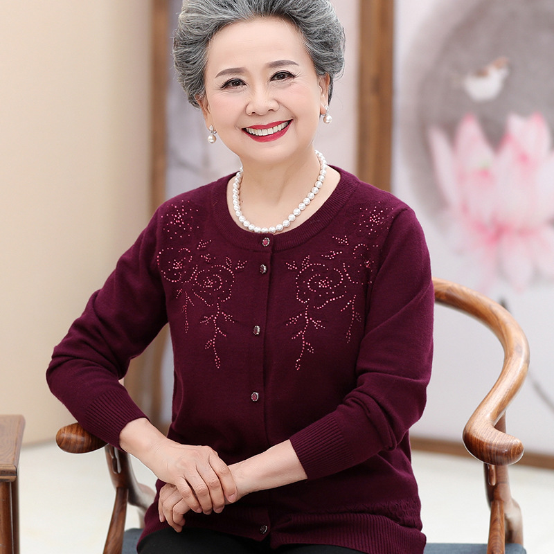 中老年人服饰/中老年女裤/中老年/女装/女装女式宽松时尚休闲细节图
