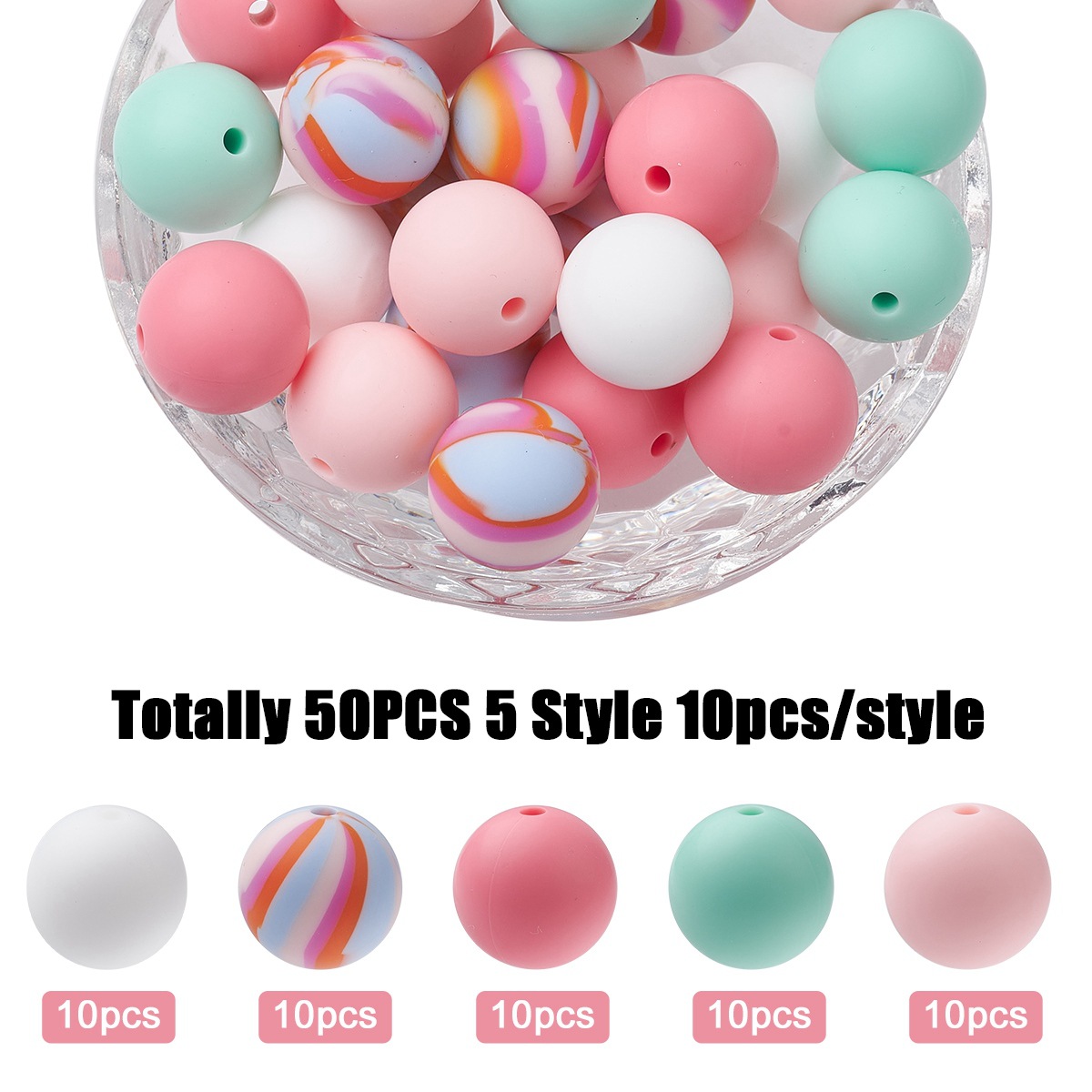 Zhesheng Silicone Beads Factory Direct sales Item Picture