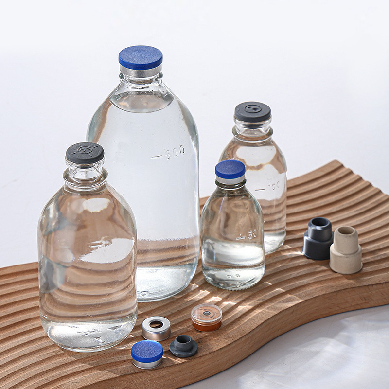 Thickened 250ml salt water bottle, 500ml infusion bottle, glucose bottle, medical laboratory reagent glass bottle, drip bottle Application Scenario