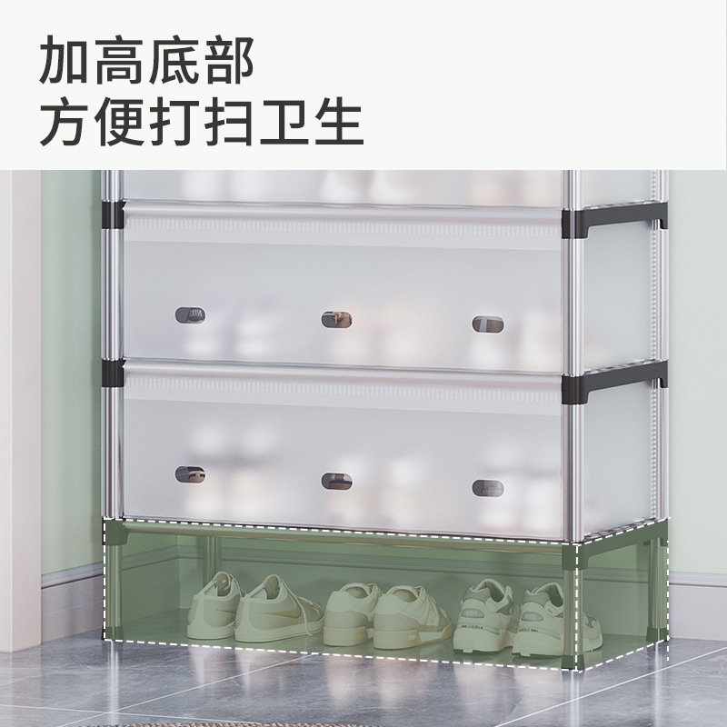 鞋盒/鞋架/鞋盒加厚/鞋盒防尘钢架/折叠鞋盒产品图