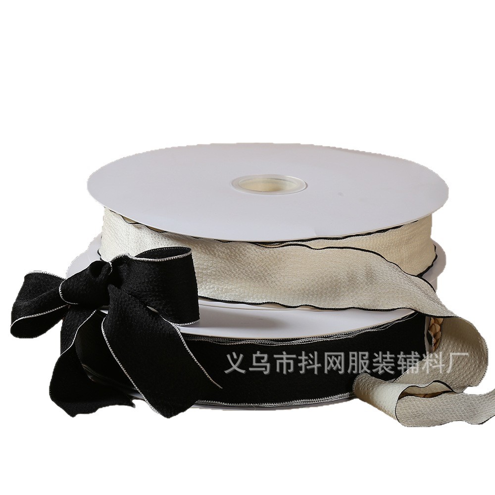 4cm algodón adornos para el pelo tocados horquillas para el pelo arcos DIY cintas de cinta sombreros pajaritas cajas de regalo decoraciones cintas de embalaje Item Picture