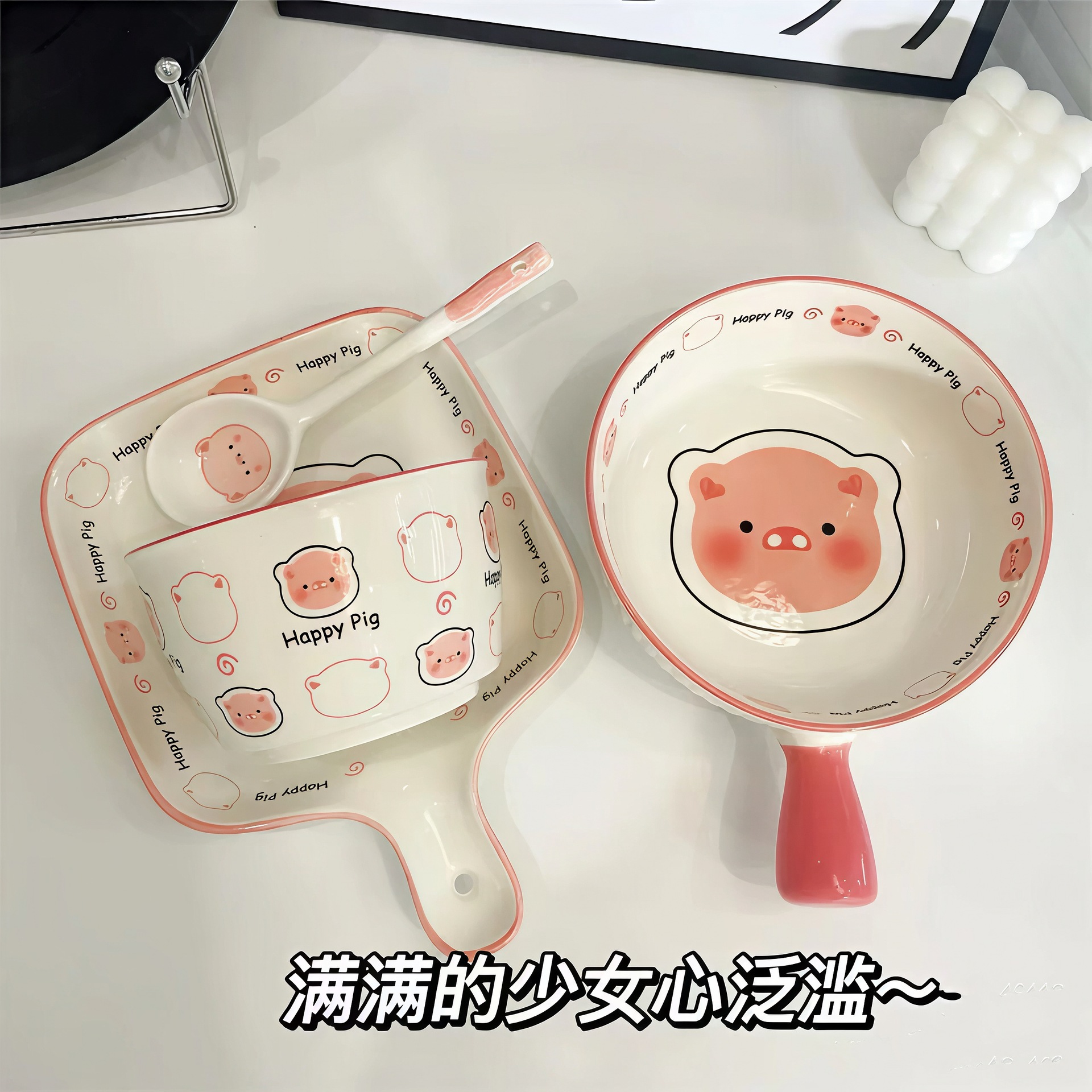 餐具/陶瓷盘/餐盘/陶瓷盘子/筷子产品图