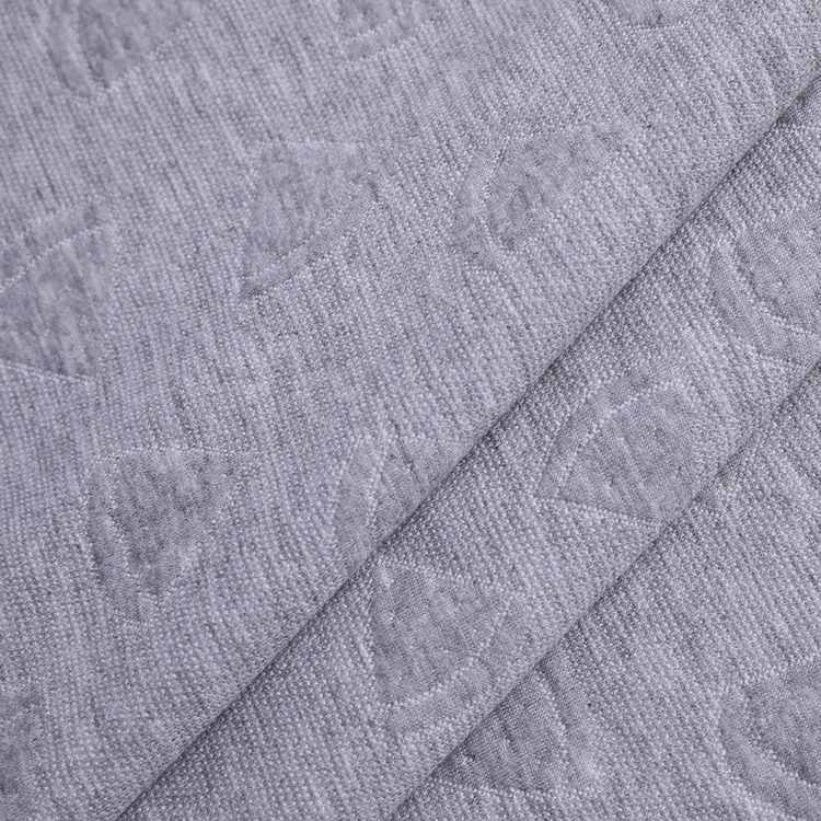 Factory direct supply of all-polyester super soft baby one-piece garment elastic knitted fabric, home wear knitted jacquard fabric