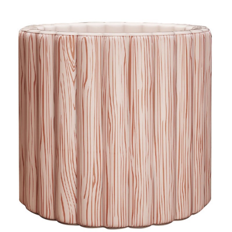 PVC冰泡澡桶加厚加大自动充气木纹折叠免安装冰浴桶婴儿游泳水池详情图5