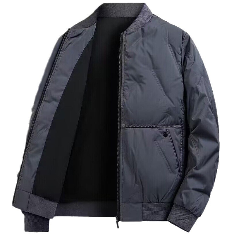 Down cotton-padded jacket, winter thickened cotton-padded jacket, new trendy men's jacket, casual youth coat, trendy and versatile cotton-padded jacket top
