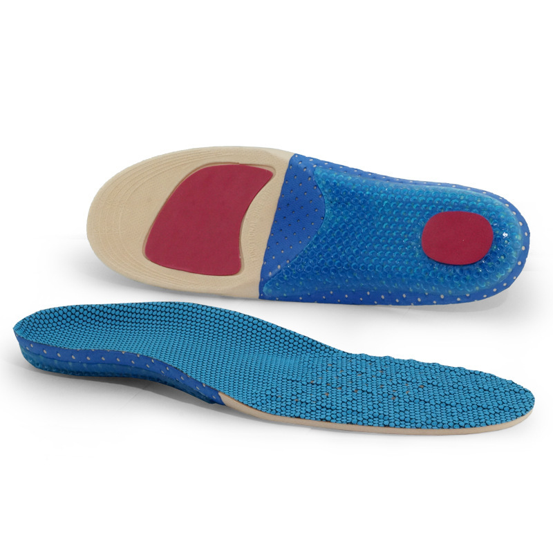 eva Men's and women's military training sports mountain climbing, running, basketball, football insoles are high-elastic, shock-absorbing, sweat-absorbing and breathable full insoles Item Picture