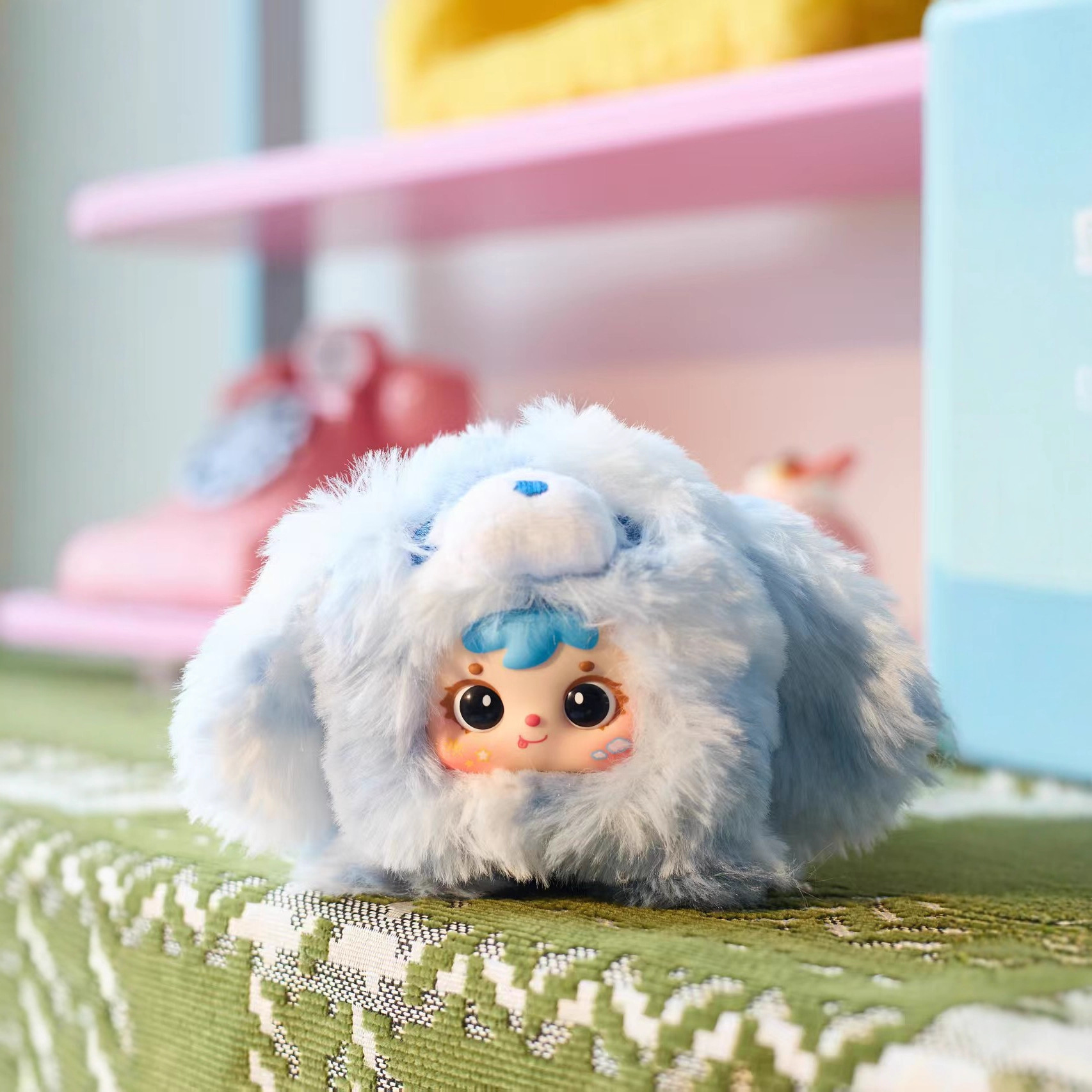 Three Little Hairs (Samuel), Little Dog Guai Guai (with code), plush blind box wholesale, whole bunch, whole case live streaming room Item Picture